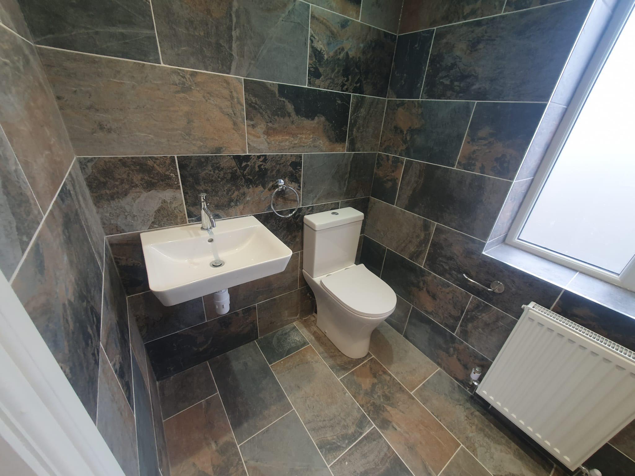 Builders Didsbury. Bathroom Renovation from M20 Builders Ltd.